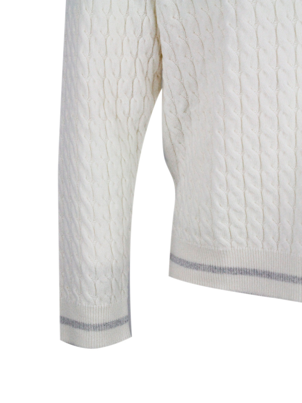Eleventy Sweaters Cream 100wv
