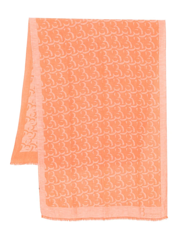 Billionaire Viscose 55% scarf in orange