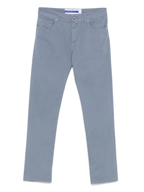 Jacob Cohen Cotton 97% trousers in blue
