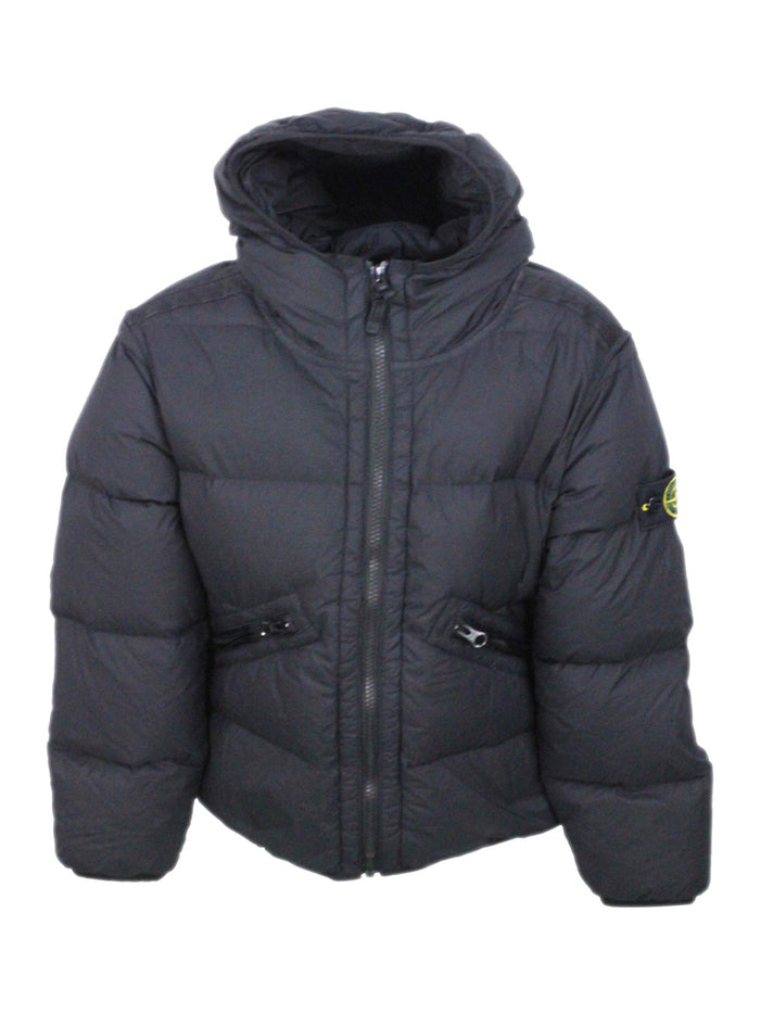 Stone Island Coats Black 100ny