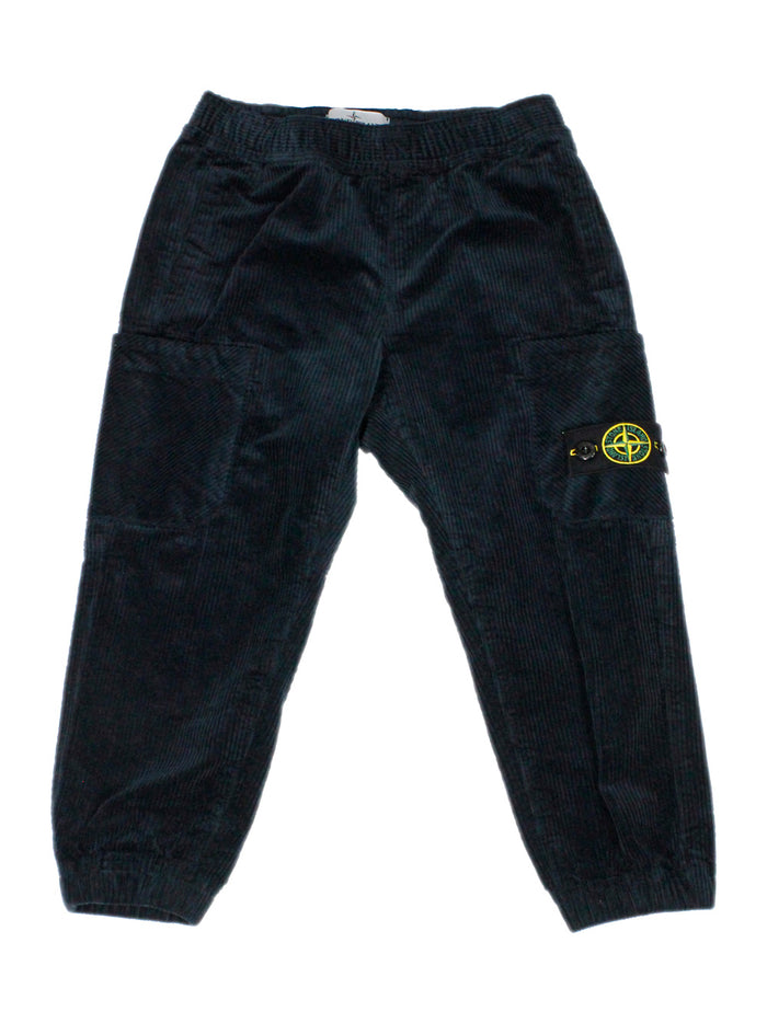 Stone Island Trousers Blue 75co 24ly 1ea
