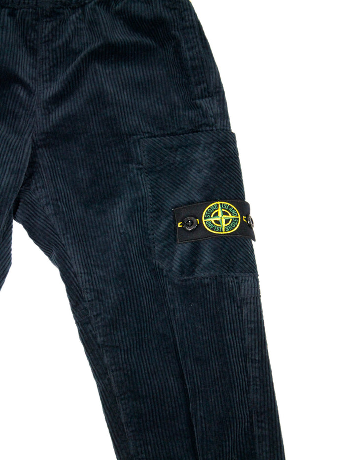 Stone Island Trousers Blue 75co 24ly 1ea