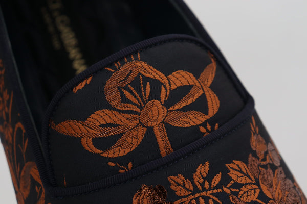 Dolce & Gabbana 7% Cotton loafer in navy