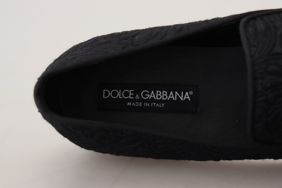 Dolce & Gabbana 51% Viscose loafer in black