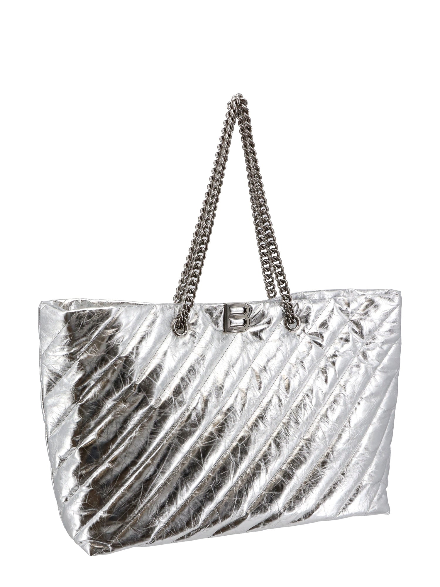 Balenciaga Bags Silver Pelle