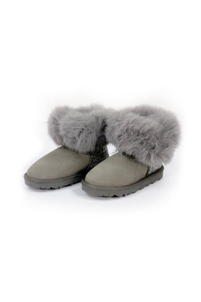 Monnalisa Boots Grey 100pl