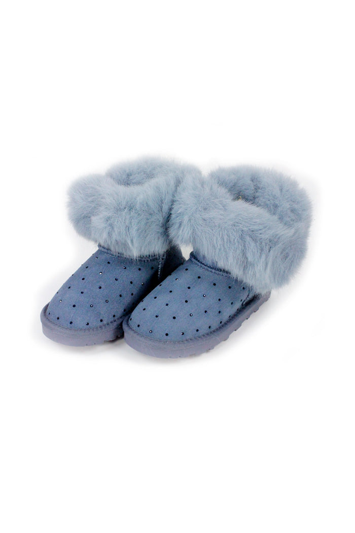Monnalisa Boots Light Blue 100pl