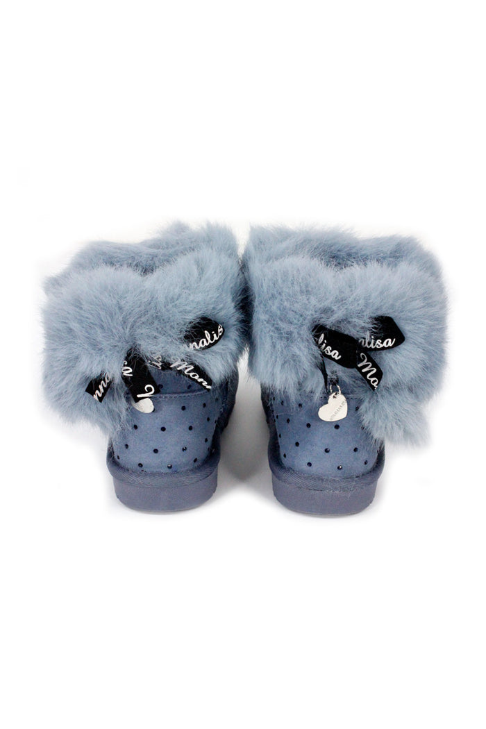 Monnalisa Boots Light Blue 100pl