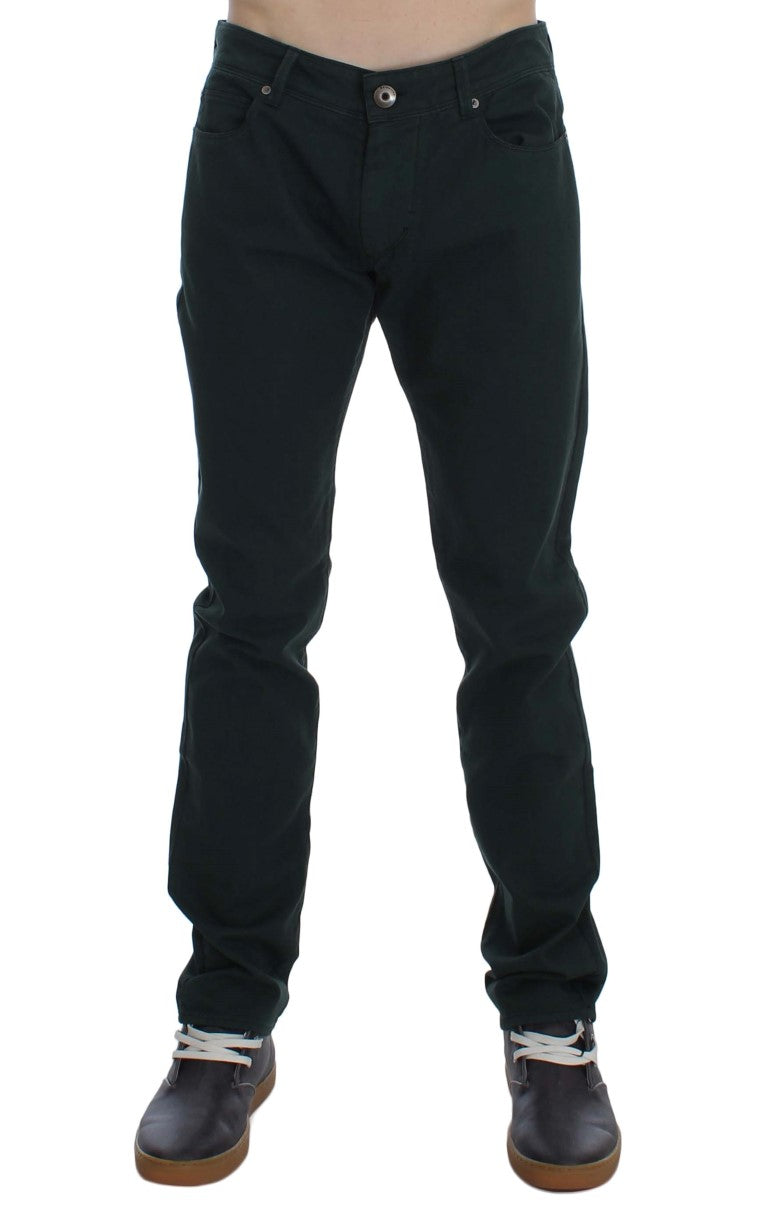 Ermanno Scervino 97% Cotton jeans in green