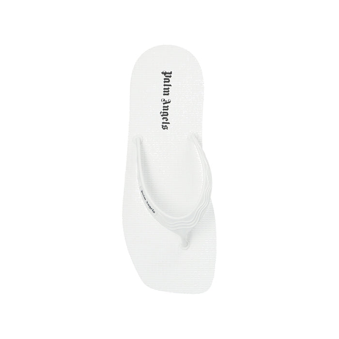 Flip Flop Slides White Rubber