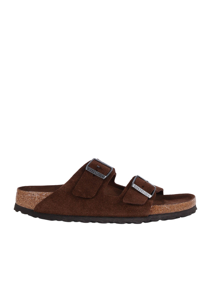 Arizona Sfb Carafe Tonal, Suede Leather Brown Sole In Eva Sandal