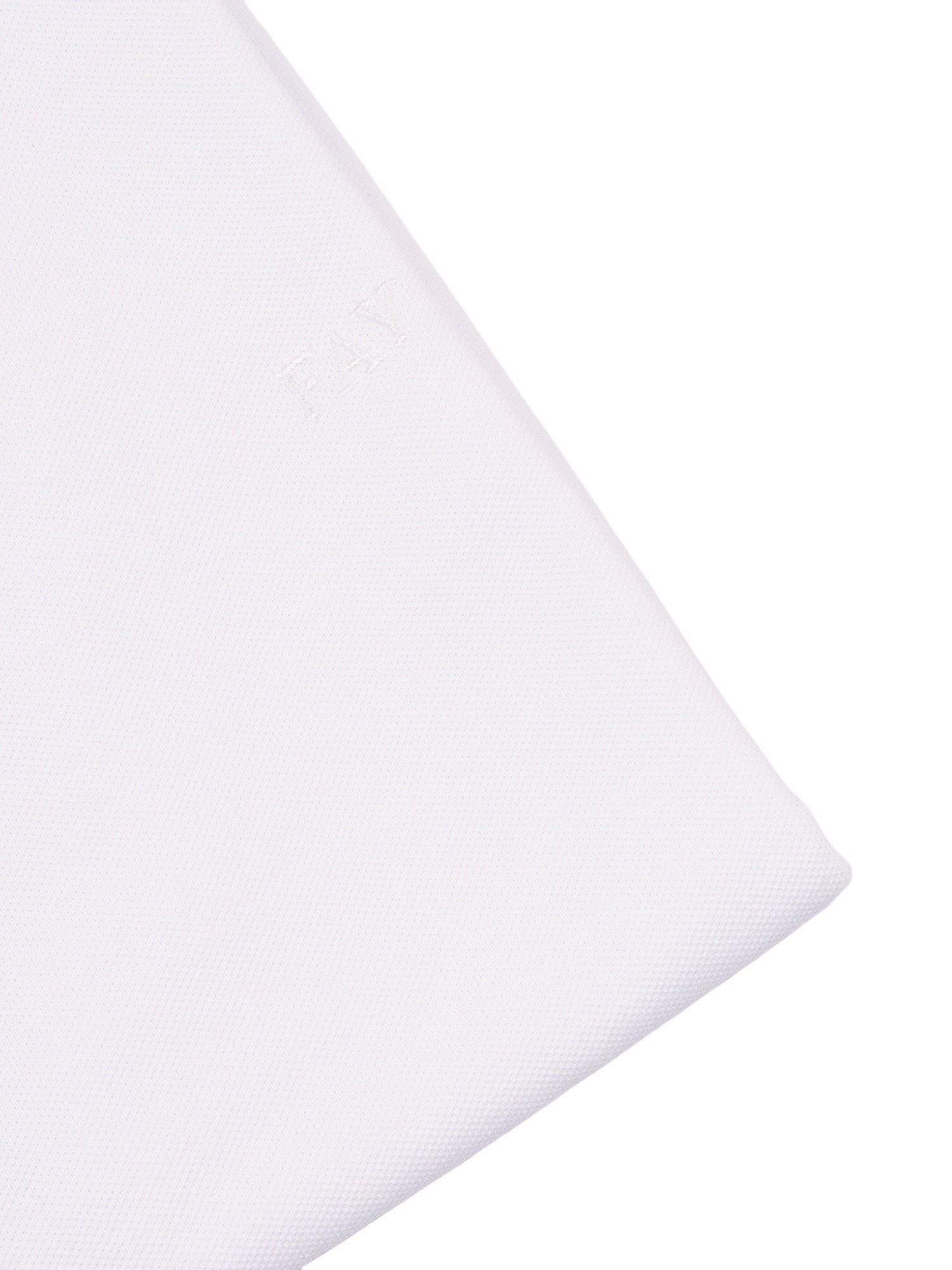 PIQUET POLO White Cotton Elastane Shirt