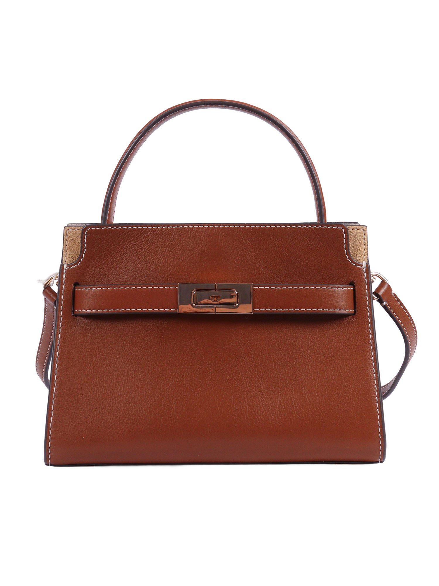 Lee Radziwill Petite Double Bag Brown