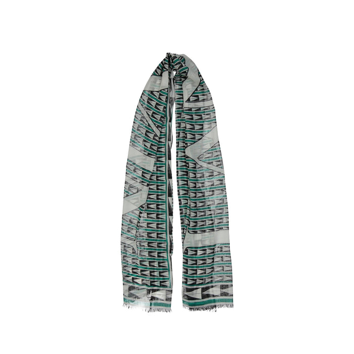 Lanvin Wool Scarf Green