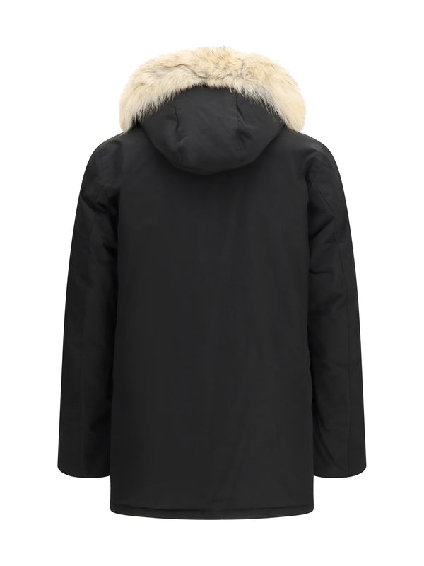 Parka Arctic Ramar Cloth Black Polyamide Padded & Down Jackets