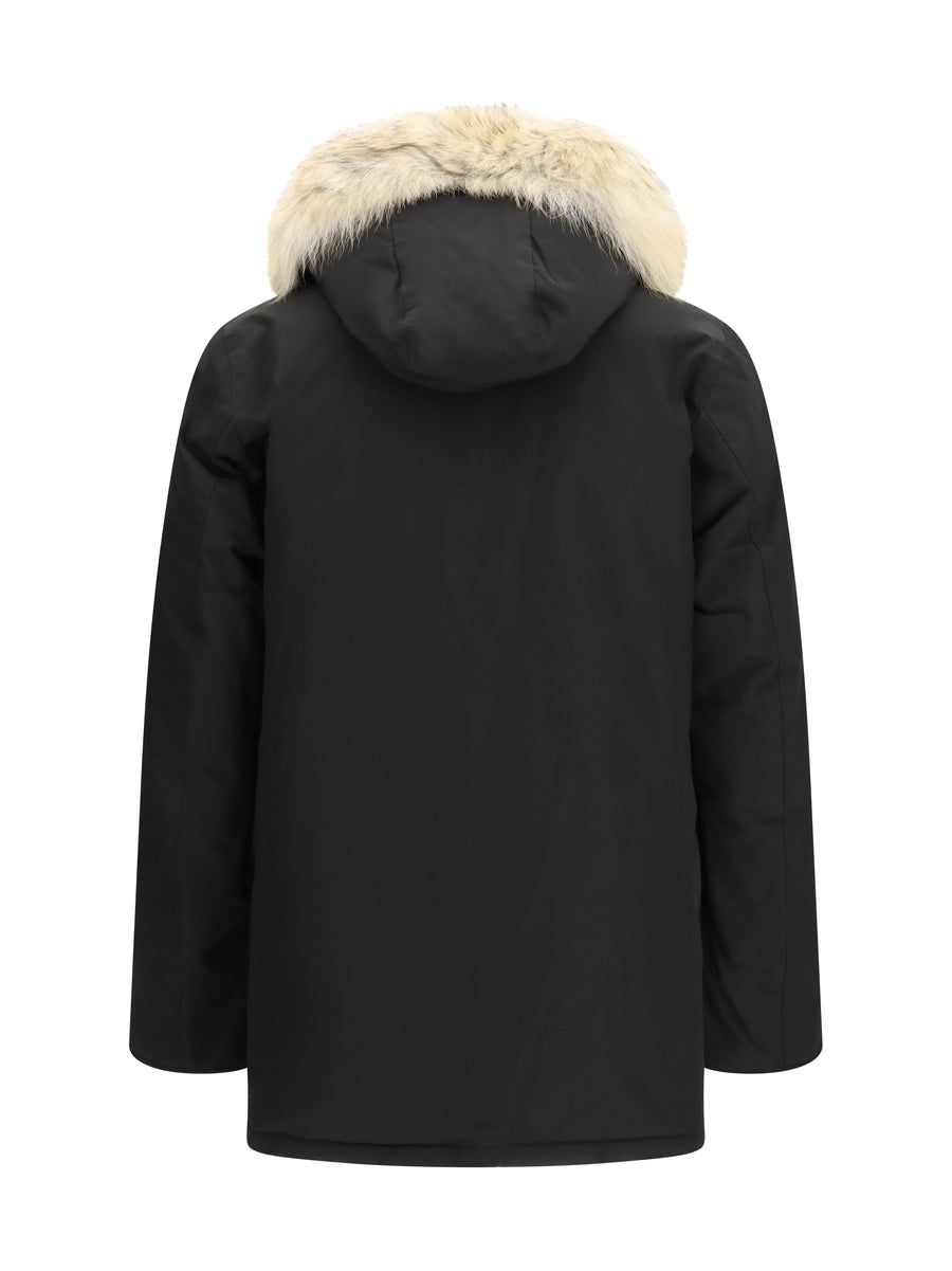 Parka Arctic Ramar Cloth Black Polyamide Padded & Down Jackets