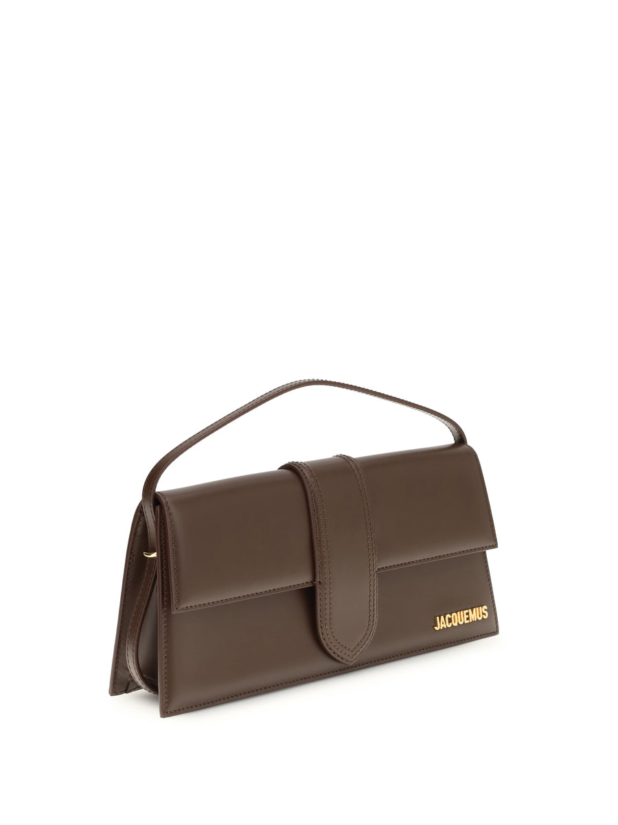 Shoulder Bag Le Bambino Long Brown Calf Leather