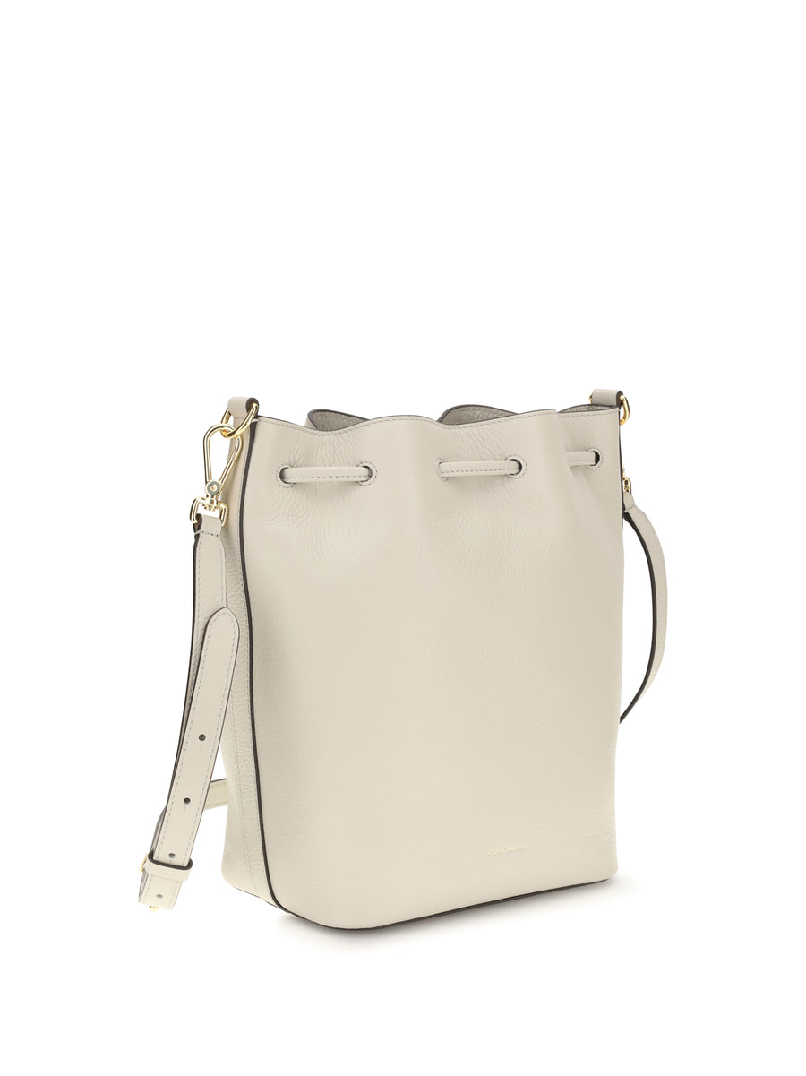 Shoulder Bag Beat Eucalyptus Calf Leather (bos Taurus)