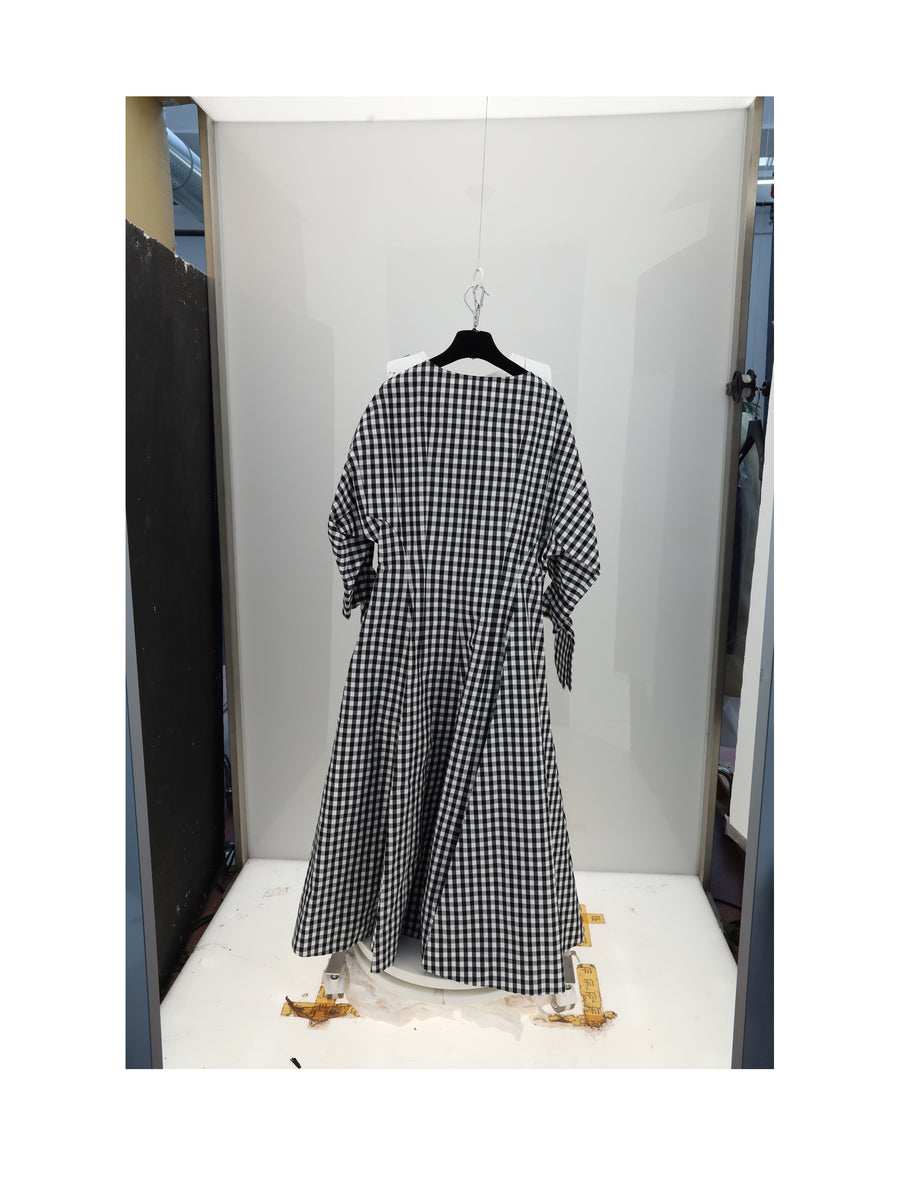 Dress Black-Ivory Cotton Black/ivory