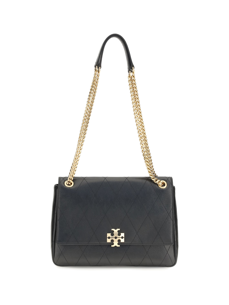 Shoulder Bag Charlie Black Leather Calf