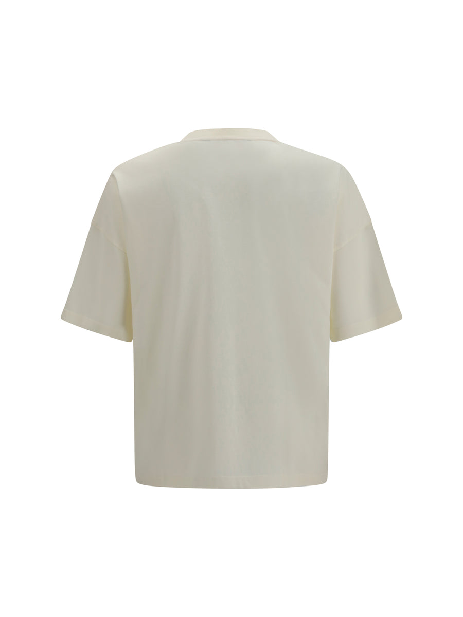 T-Shirt Vintage Box Logo Off White-Black White/black Cotton T-shirts