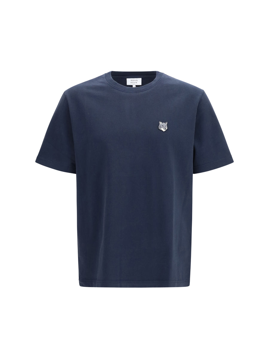 T-Shirt Fox Head Comfort Classic Navy Cotton T-shirts
