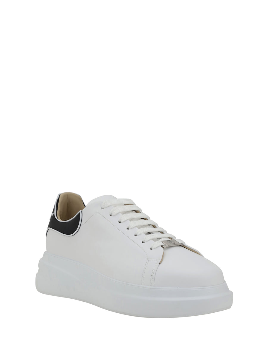 Sneakers Leather White Upper: Calf Trainers