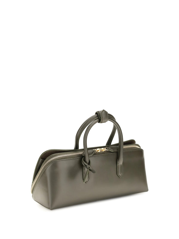 Handbag Delta Nubuck Calfskin Green Calf Leather Shoulder Bags