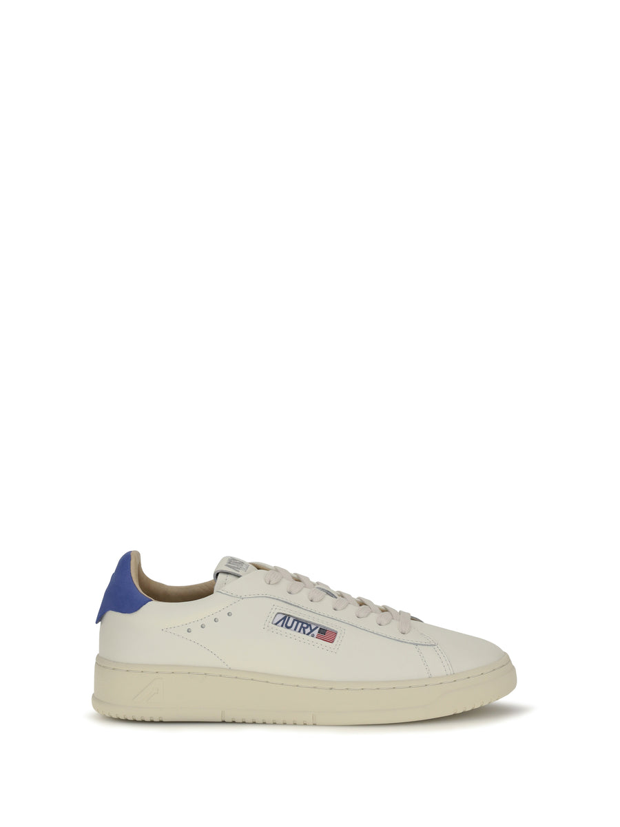 Autry Upper: 100% calf leather; Sole: 100% rubber sneaker in white
