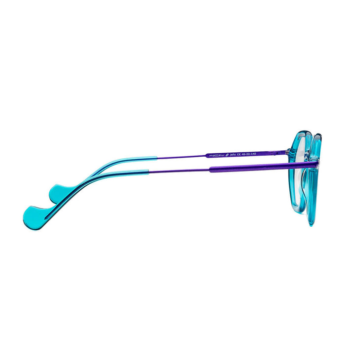 Matttew Jelly 1852 Turchese Viola Acetate/metal Occhiali Da Vista