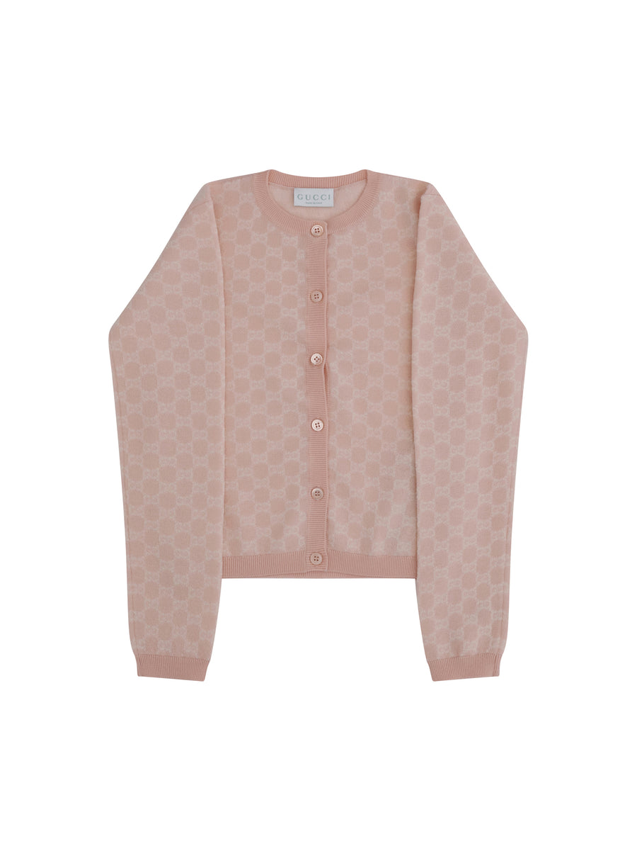 Gucci 100% Wool cardigan in pink