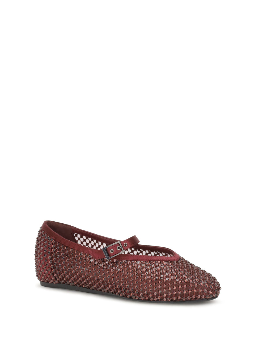 Ballerina Shoes Gilda Cherry Calf Leather