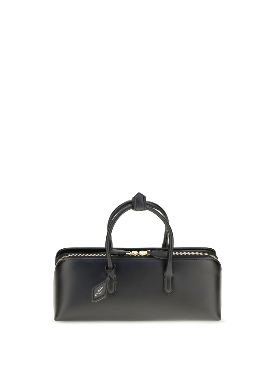 Handbag Delta Nubuck Black Calf Leather Shoulder Bags
