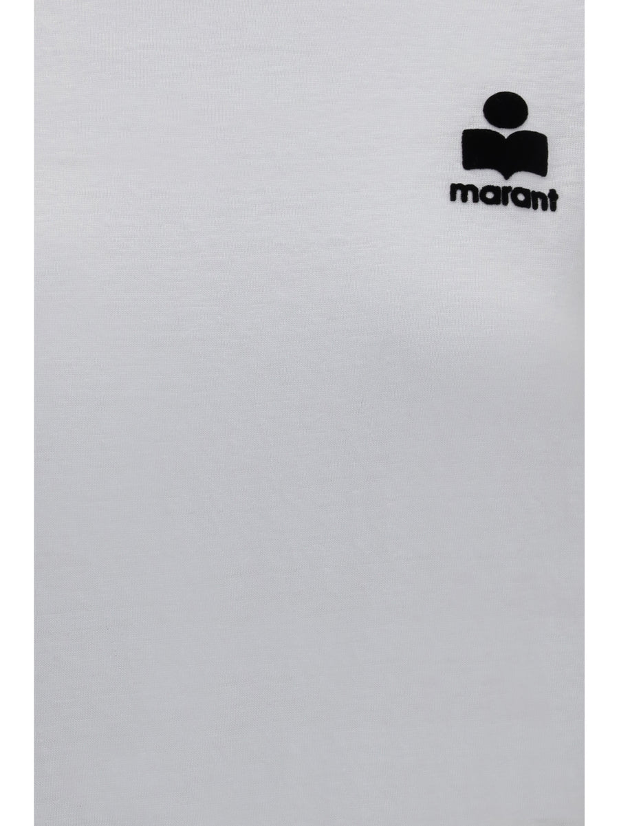 T-Shirt Koldia Logo White Linen T-shirts & Jerseys
