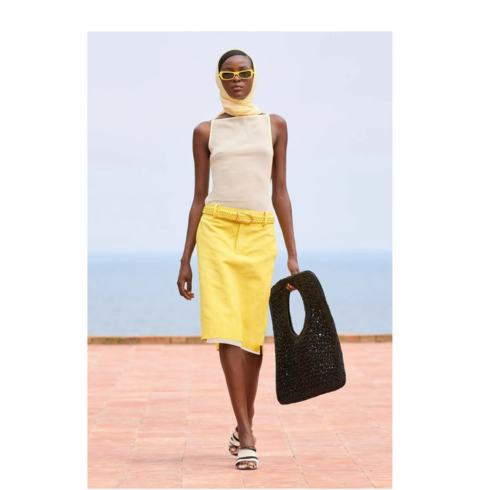 Jacquemus Les lunettes Capri JAC55 Linea La Casa C5 Yellow Giallo Acetate Occhiali Sole