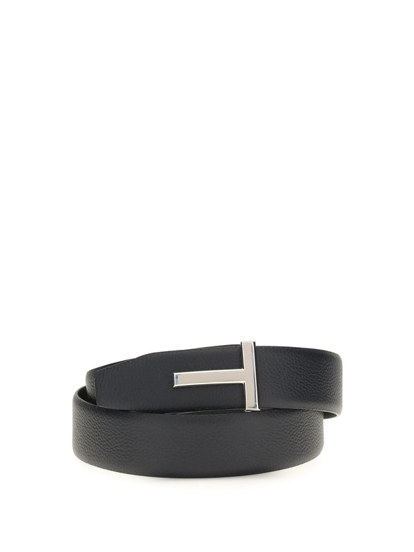 Belt Reversible Calf Leather Dark Navy-Black Navy/black (bos Taurus)