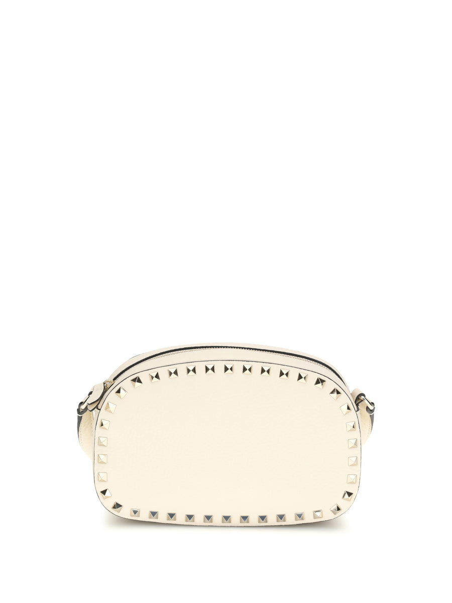 Valentino Garavani 100% calf leather (Bos Taurus) shoulder bag in beige