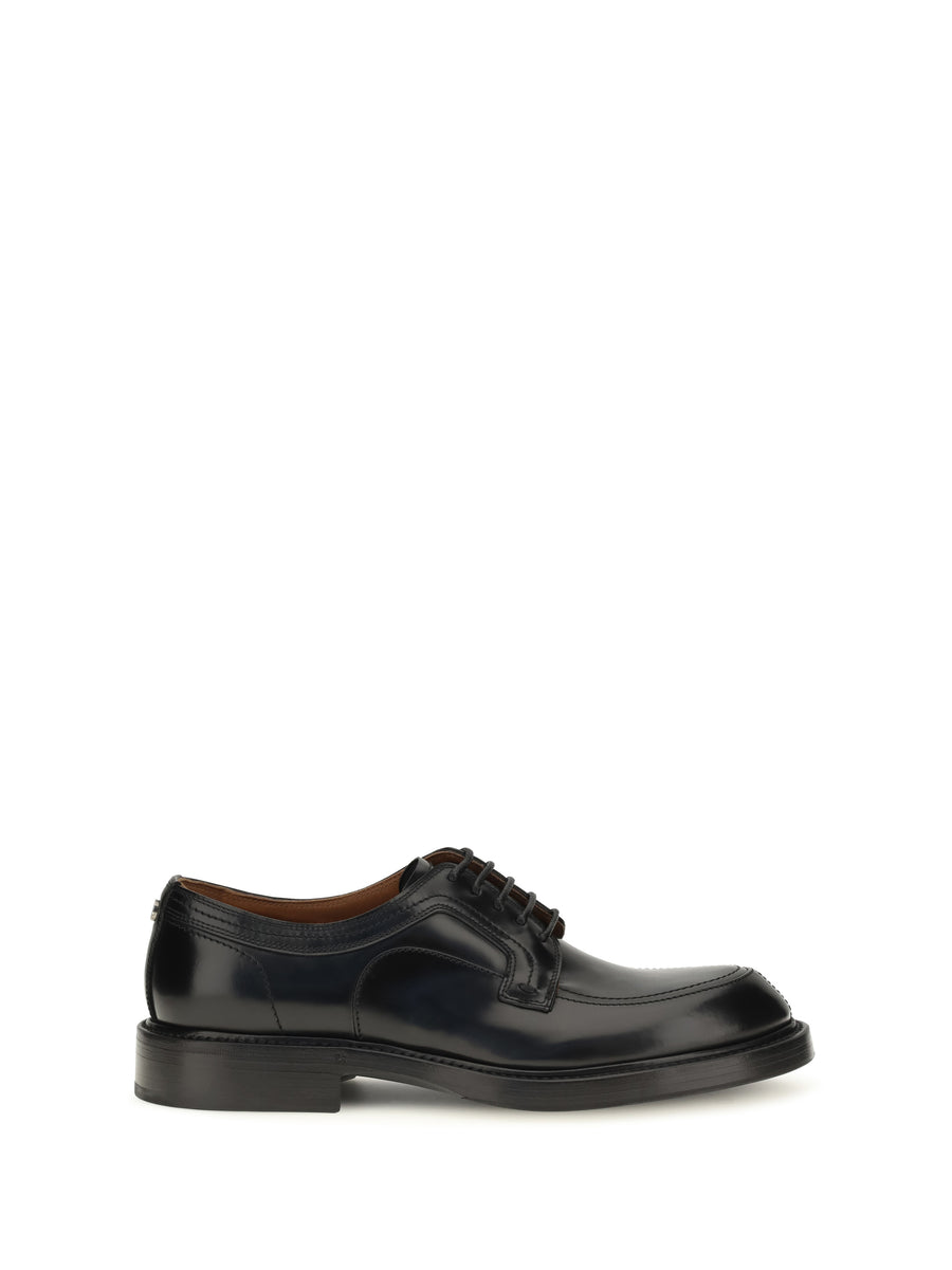 Calfskin Derby Loafers Nero