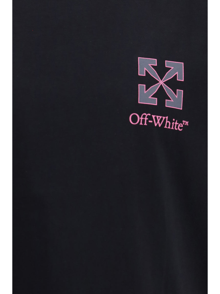 T-Shirt Small Arrow Black Cotton T-shirts