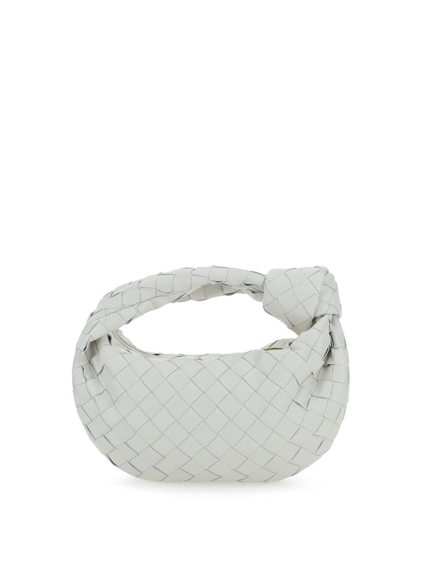 Jodie Mini Handbag Chalk-gold Lambskin Shoulder Bags