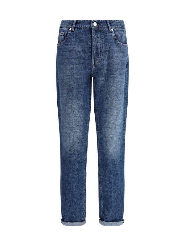 Brunello Cucinelli 100% Cotton jeans in blue
