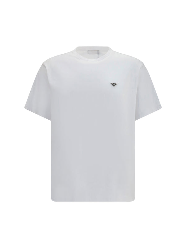 Prada 100% Cotton t-shirt in white