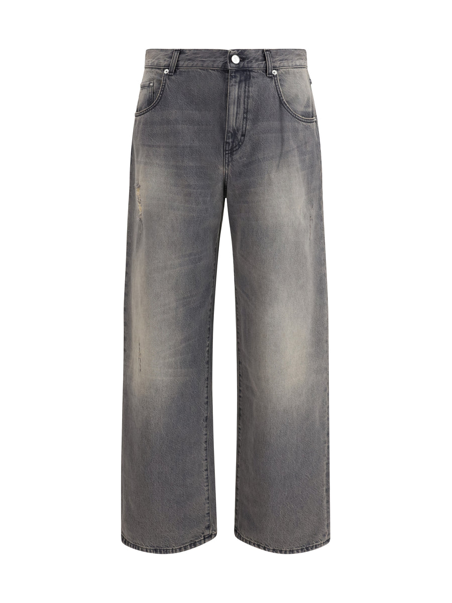 Jeans Mass Dust Black Wash Cotton