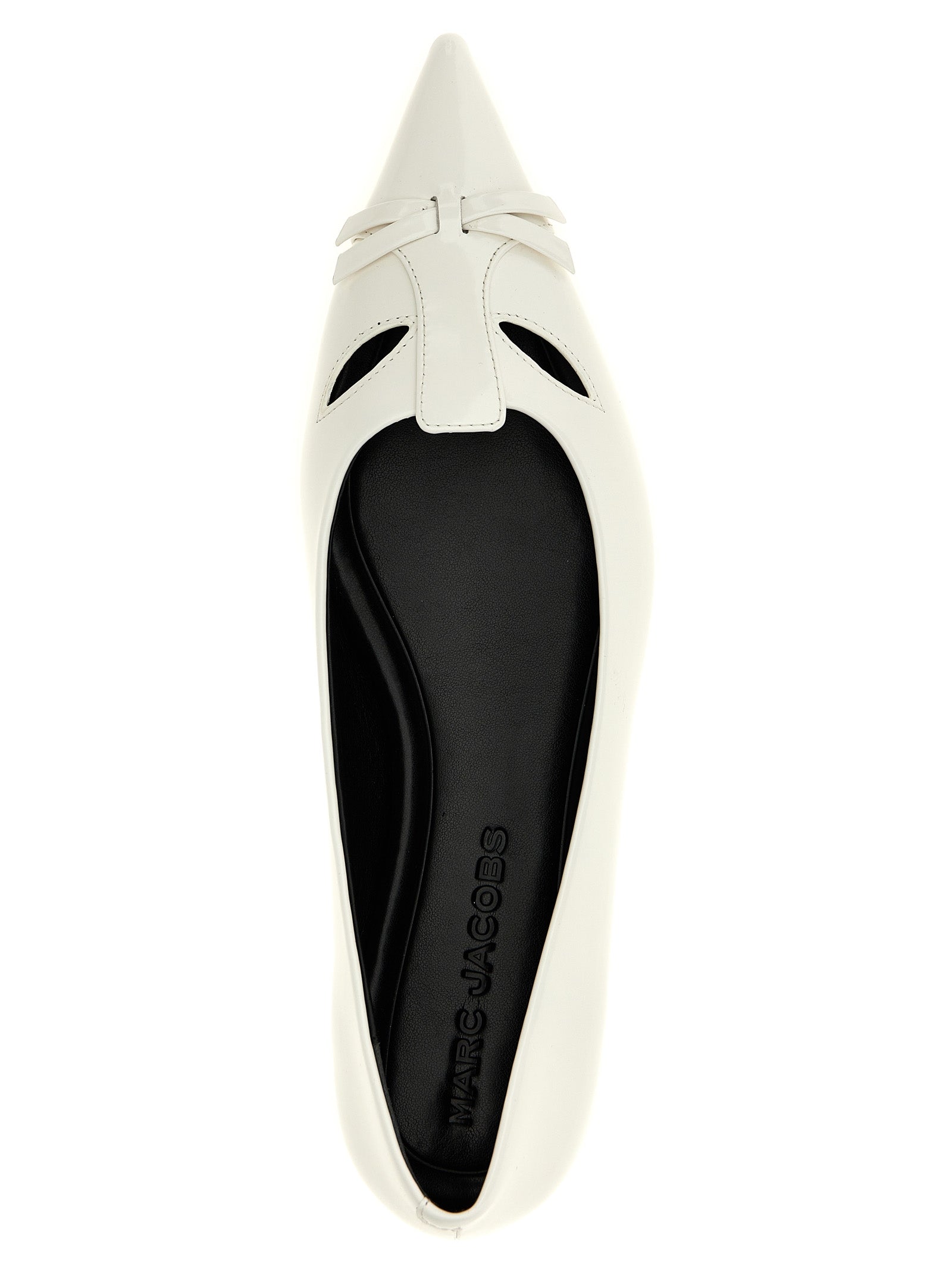 The Kat Ballet Flats White Cow Leather (bos Taurus) Flat Shoes