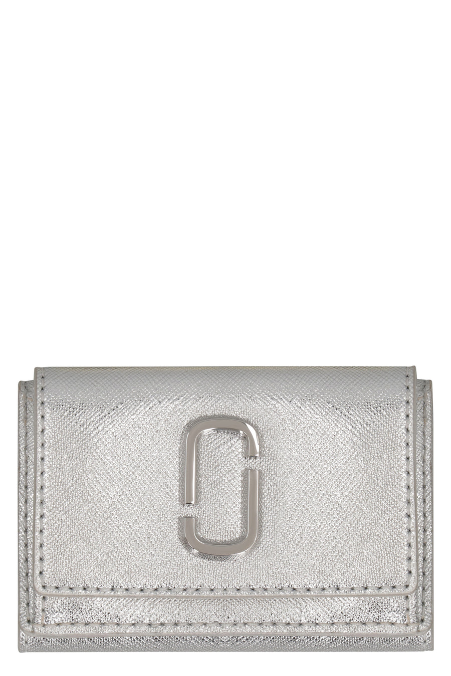 Wallet Mini Snapshot Silver Cow Hide & Purses