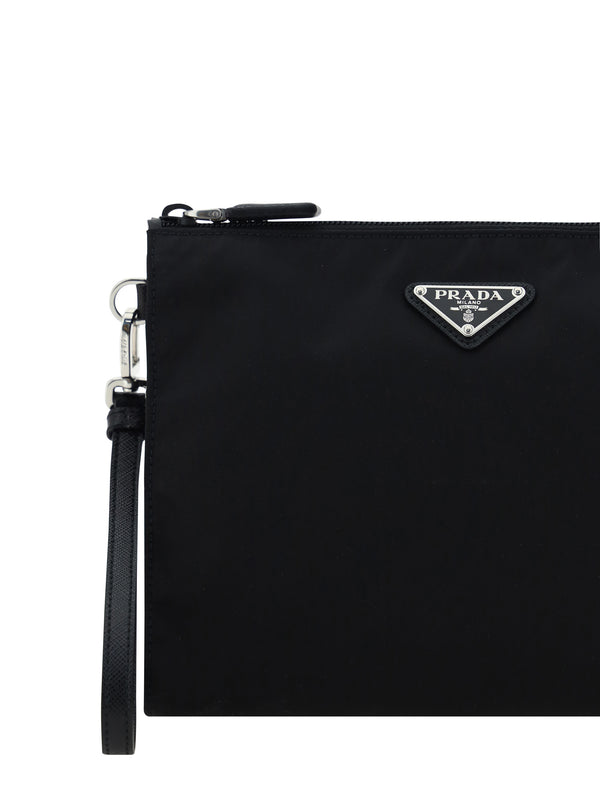 Beauty Case Black Polyamide Wash Bags