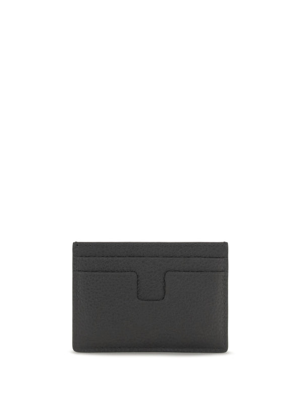 Card Holder Leather Black Calf Umbrellas