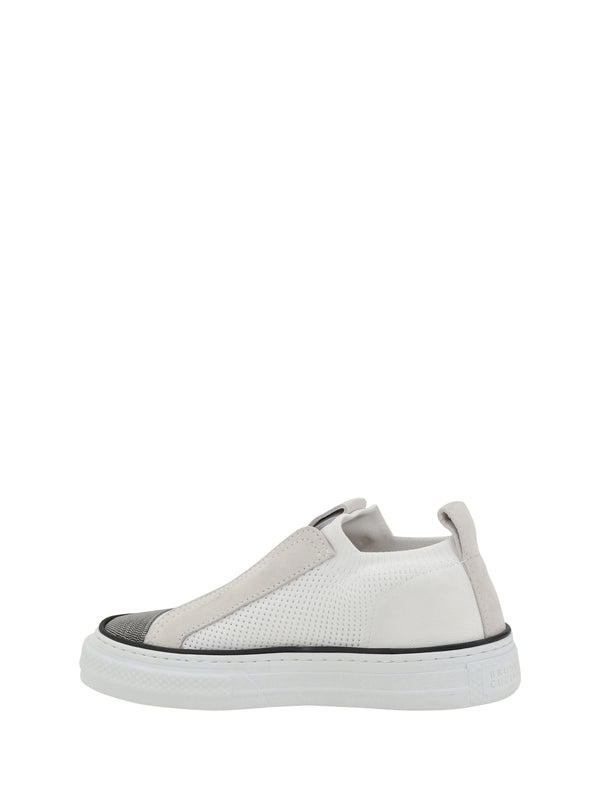 Sneakers White Upper: Nylon Trainers
