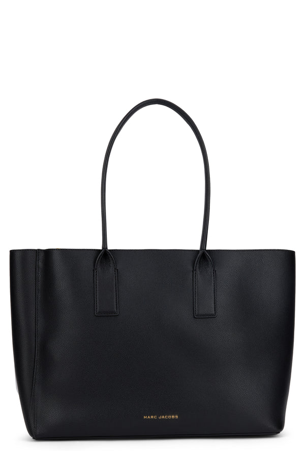 Leather Tote Bag Black Calfskin