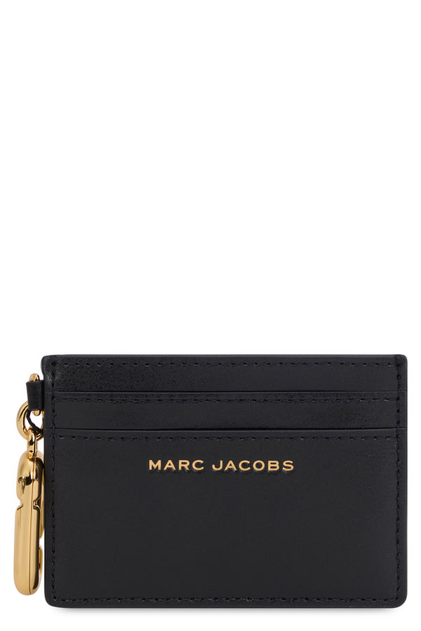Card Holder With Charm Black Calfskin Wallets & Purses